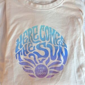 Women’s Life is Good long sleeve Crusher-Lite tee